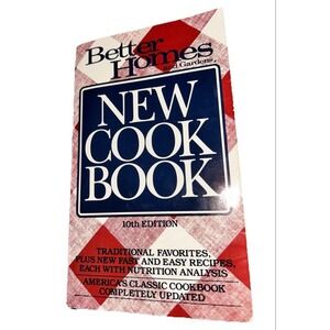 Better Homes and Gardens New Cook Book 1981 Bantam Revised Edition Paperback VG